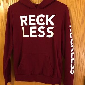 Maroon hoodie